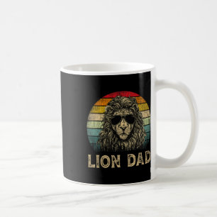 Lion Vater Lion liebt Daddy Vatertag Kaffeetasse