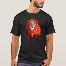 Lion Vector und bunt T-Shirt