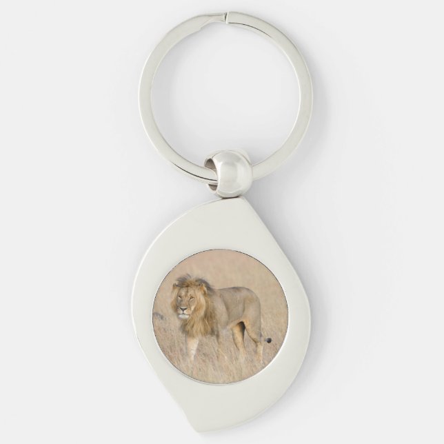 Lion Walking Schlüsselanhänger (Vorderseite)