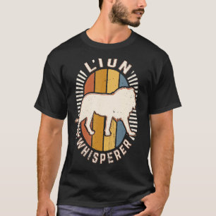 Lion Whisperer Vintag Classic Retro Tierische Lieb T-Shirt