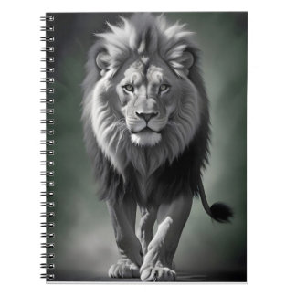 Lion Wildlife Majestic Nature Life Kunst Notizblock