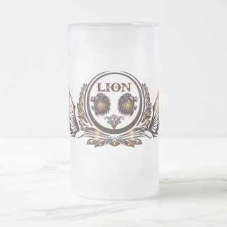LION-Wing-Bierglas Mattglas Bierglas