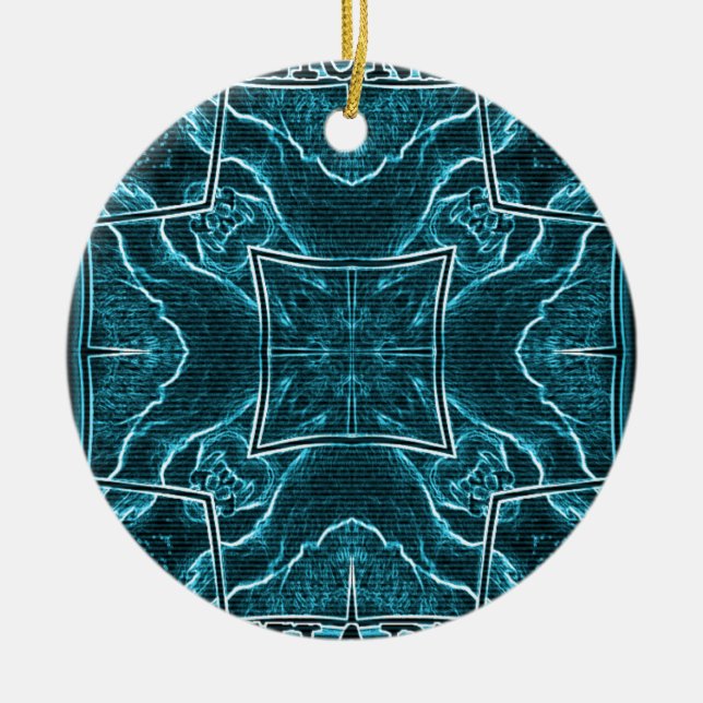 Lion wits keramik ornament (Vorne)