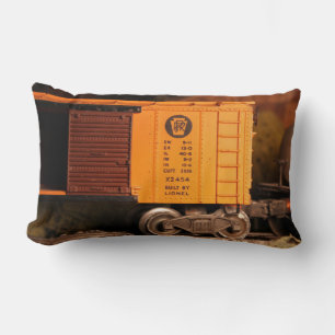 Lionel Boxcar Train Pillow Lendenkissen