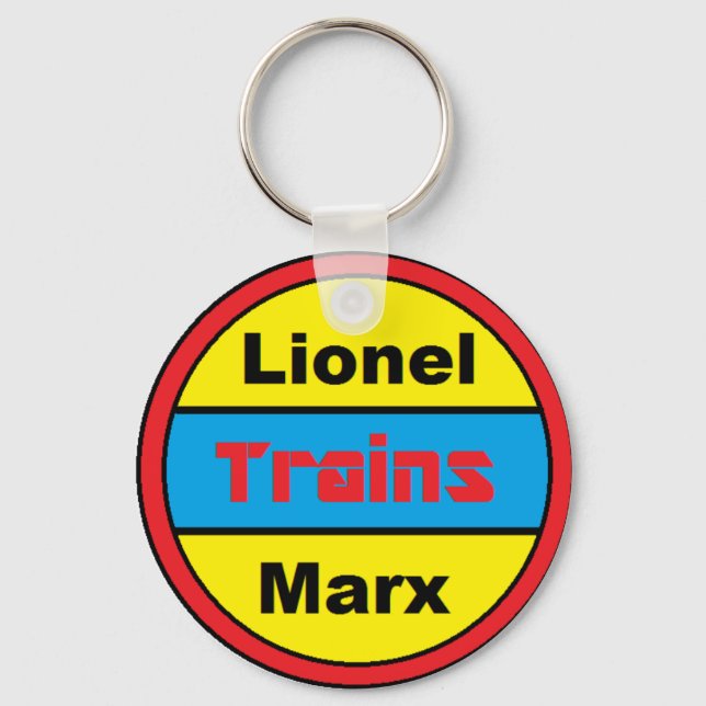 Lionel und Marx-Zug-Schlüsselanhänger Schlüsselanhänger (Vorderseite)