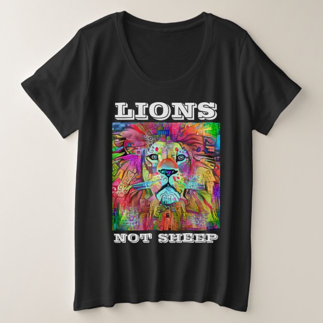 LIONEN KEINE PATRIOT-T - SHIRT T-SHIRTS (Design vorne)