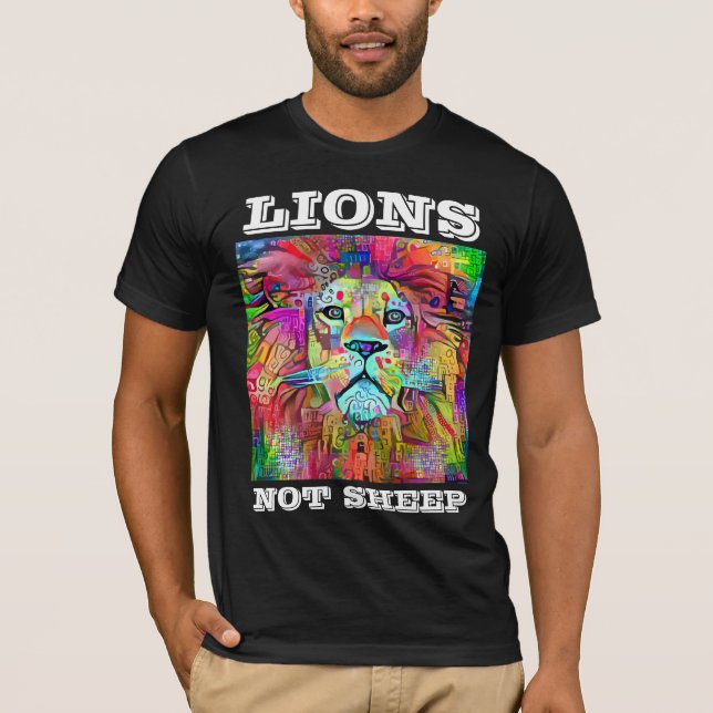 LIONEN KEINE PATRIOT-T - SHIRT T-SHIRTS (Vorderseite)