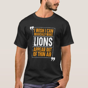 Lioness Africa Safari Predator Magical Big Cat P T-Shirt