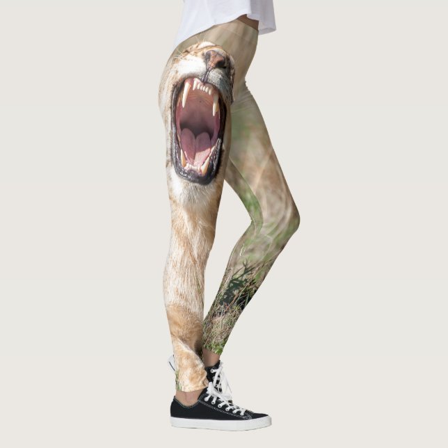 Lioness Roaring Leggings (Rechts)