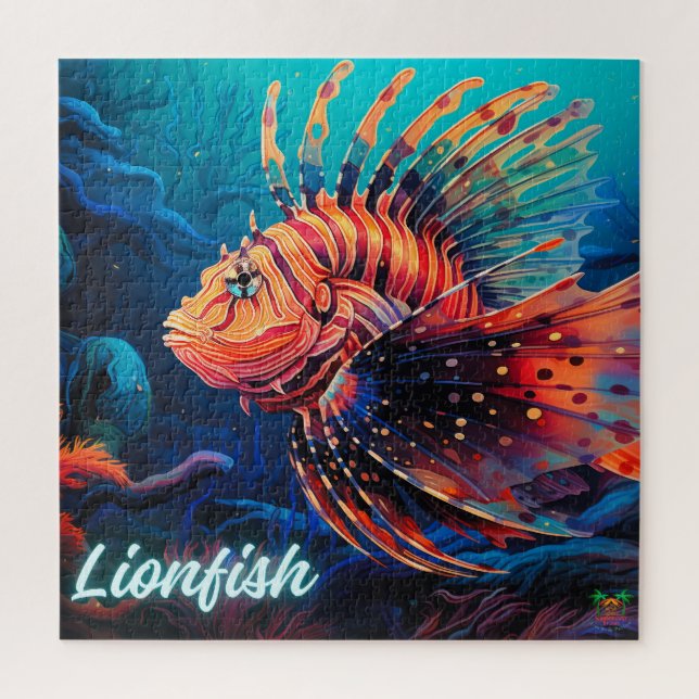 🐙 Lionfish Majestät 🦁 (Vertikal)