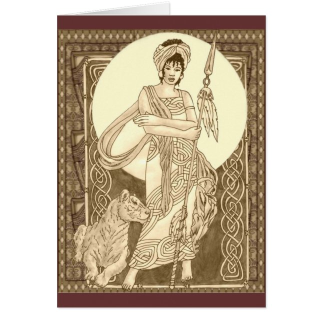 Lionne celtique (Devant)