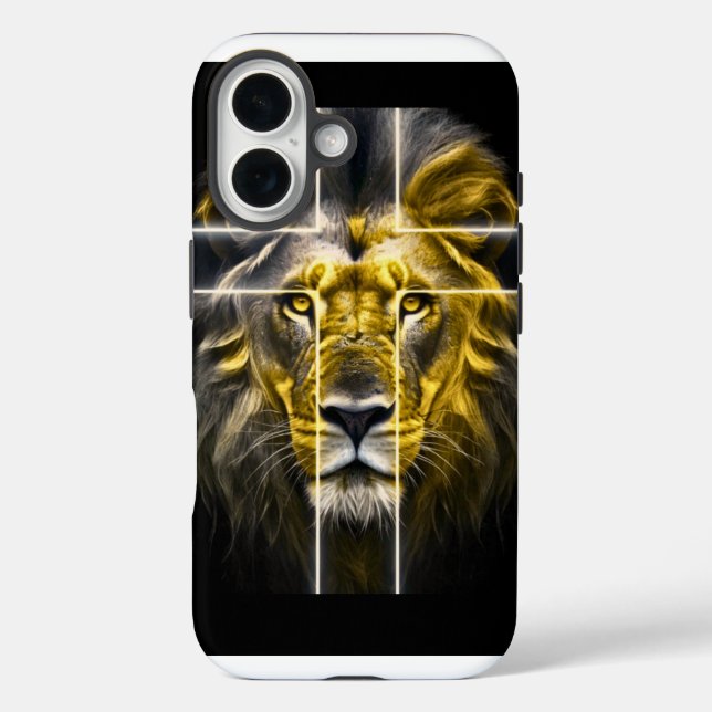LionPower iPhone 16 Hülle (Rückseite)