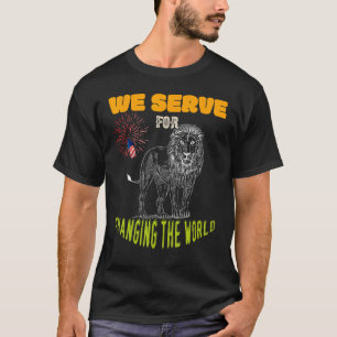 Lions Club, den wir für die Veränderung der Welt f T-Shirt