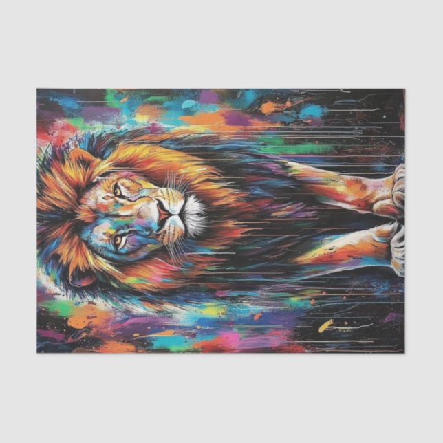 Lions Den7 Seidenpapier (Vorderseite)