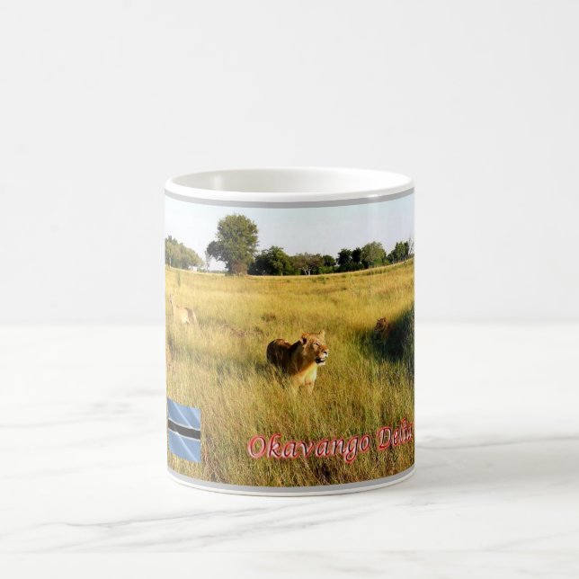 LIONS-Okavango-Delta - Kaffeetasse (Mittel)