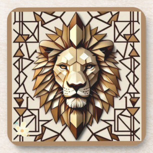 "Lion's Splendor" Getränkeuntersetzer