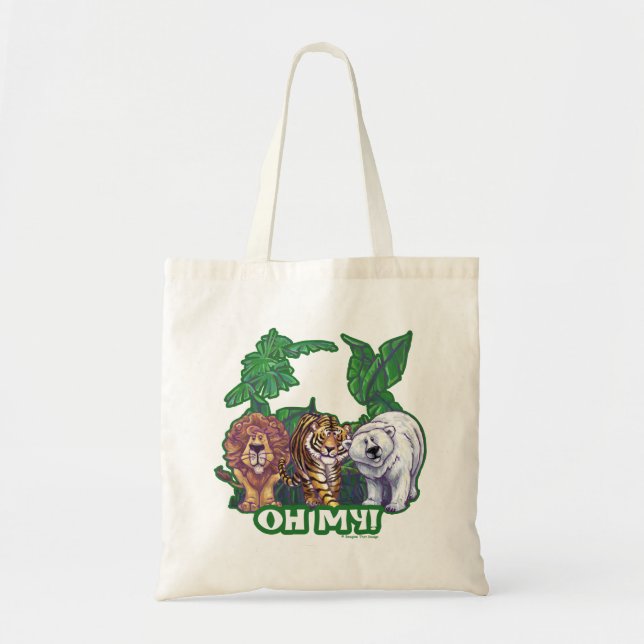 Lions Tiger Bears Oh My Tragetasche (Vorne)