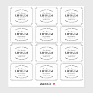 Lip Balm Labels löschen