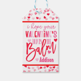 Lip Balm Valentine favorit tags Geschenkanhänger