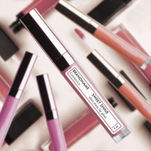 Lip Gloss Red Chic Glitter Border Product Brand 