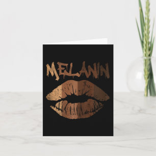 Lip Kiss Blm Bhm Black History Afro Pride Women Gi Karte