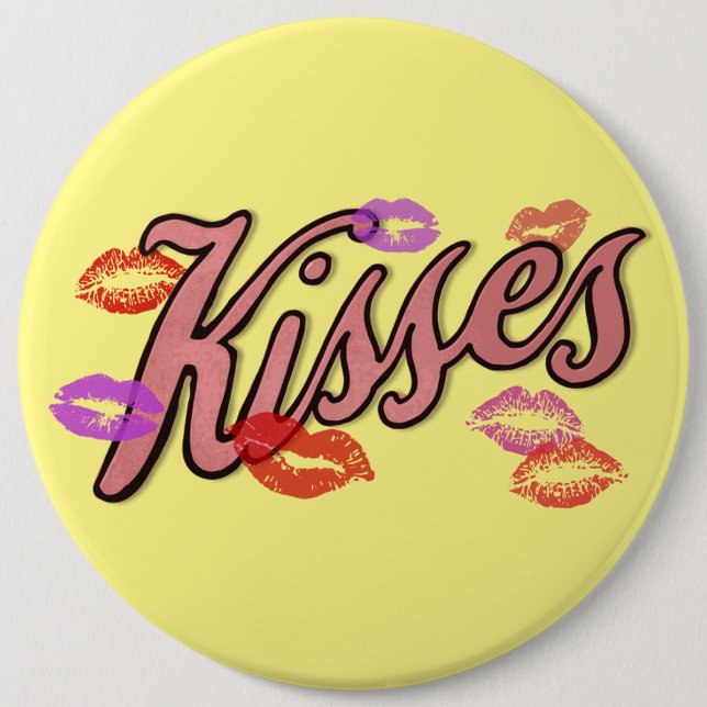 LIP KISSES BUTTON (Vorderseite)