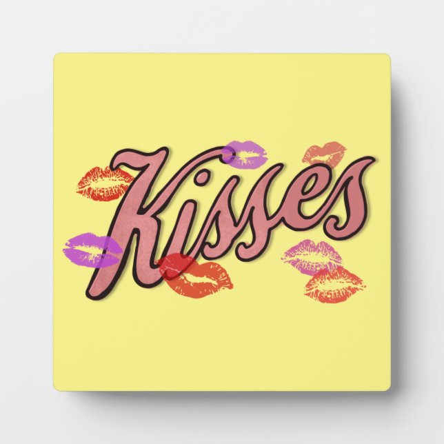 LIP KISSES FOTOPLATTE (Vorderseite)