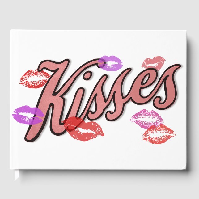 LIP KISSES GÄSTEBUCH (Vorderseite)