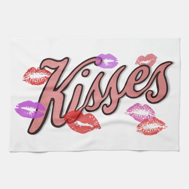 LIP KISSES GESCHIRRTUCH (Horizontal)