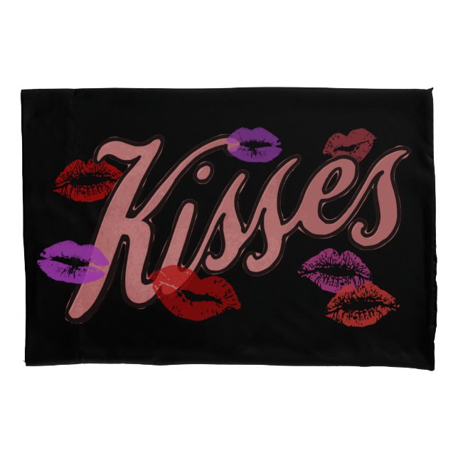 LIP KISSES KISSENBEZUG (Vorderseite)