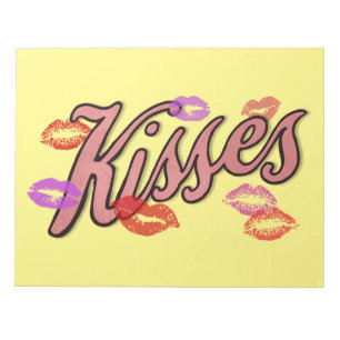 LIP KISSES NOTIZBLOCK