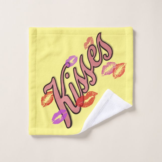 LIP KISSES WASCHLAPPEN (Waschlappen)