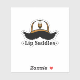 Lip Saddles Aufkleber