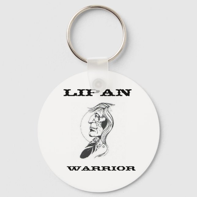Lipan Warrior Schlüsselanhänger (Vorderseite)