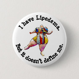 Lipedema Bewusstseins-Knopf Button