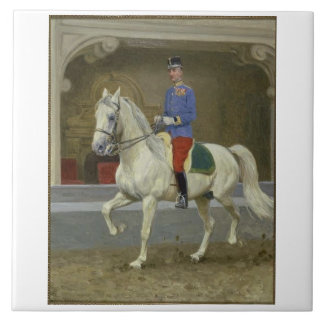 Lipizzan Stallions-Trotten Fliese