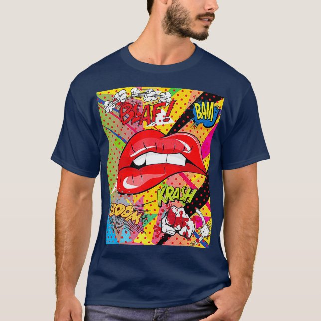 Lipno Ristorante della Carrà Pop T-Shirt (Vorderseite)