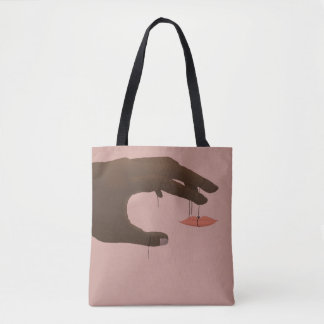 Lippen auf einem Stachel Tasche