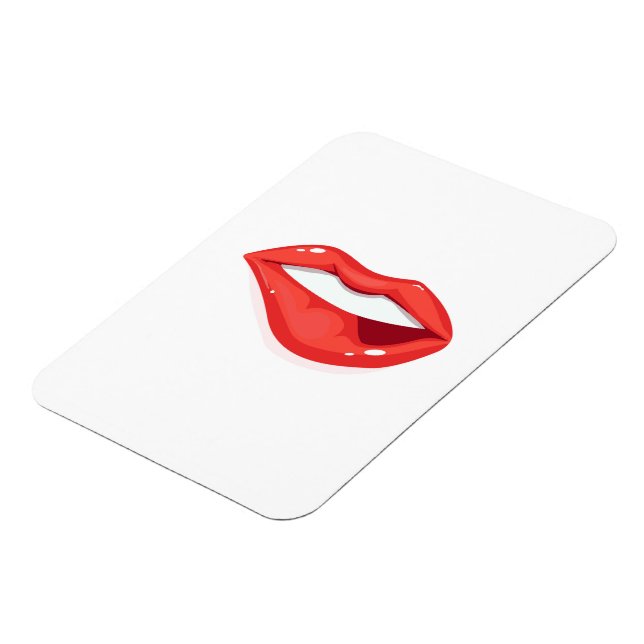 Lippen der Frauen Magnet (Linke Seite)