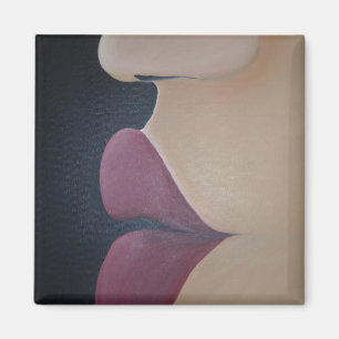 Lippen des Liebe-Magneten Magnet