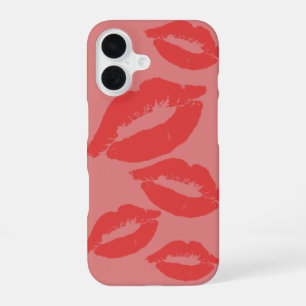 Lippen-Design-Handyhülle iPhone 16 Hülle