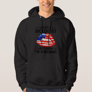 Lippen Ich bin vielleicht kein Biologe, aber ich w Hoodie
