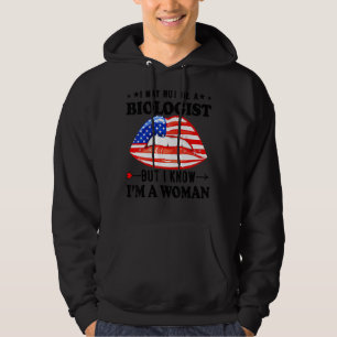 Lippen Ich bin vielleicht kein Biologe, aber ich w Hoodie