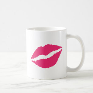 Lippen Kaffeetasse