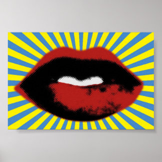 Lippen Poster
