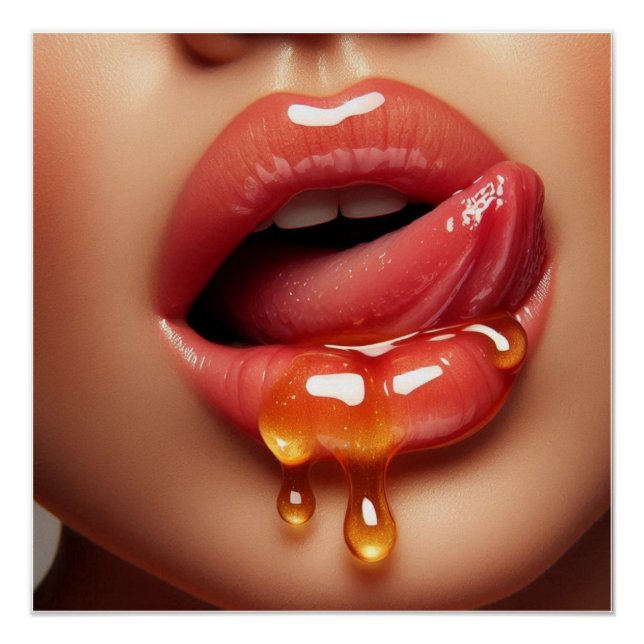 Lippen Poster (Vorderseite)
