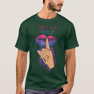 Lippen-Rainbow-Equality-Gay Pride LGBTQ LGBT Pr T-Shirt