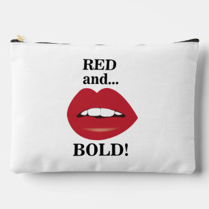 Lippen Rot und Fett Lippen Makeup Tasche