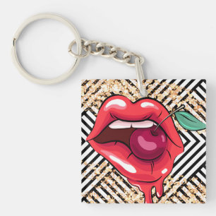 Lippen Schlüsselanhänger