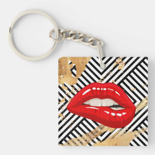 Lippen Schlüsselanhänger